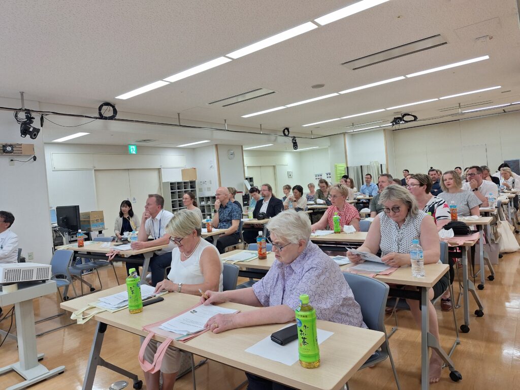 Finnish delegates visit Tokyo Metropolitan Institute for Geriatrics and Gerontology
